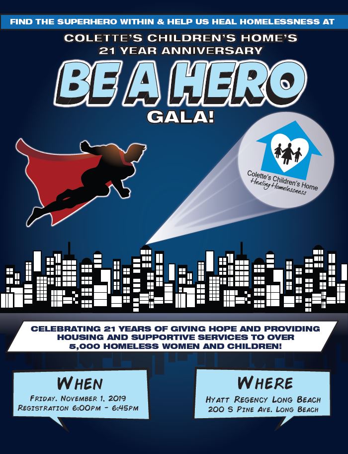 Be a Hero Sponsorship Front